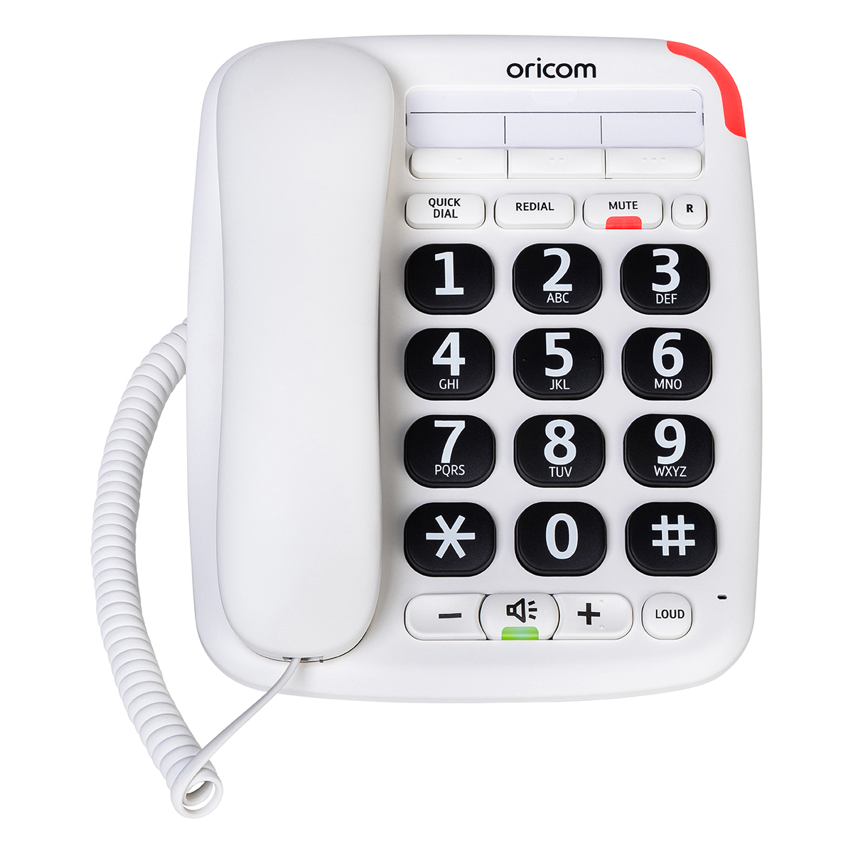Buy an Oricom CARE95 Big Button Amplified Speakerphone Online in Australia